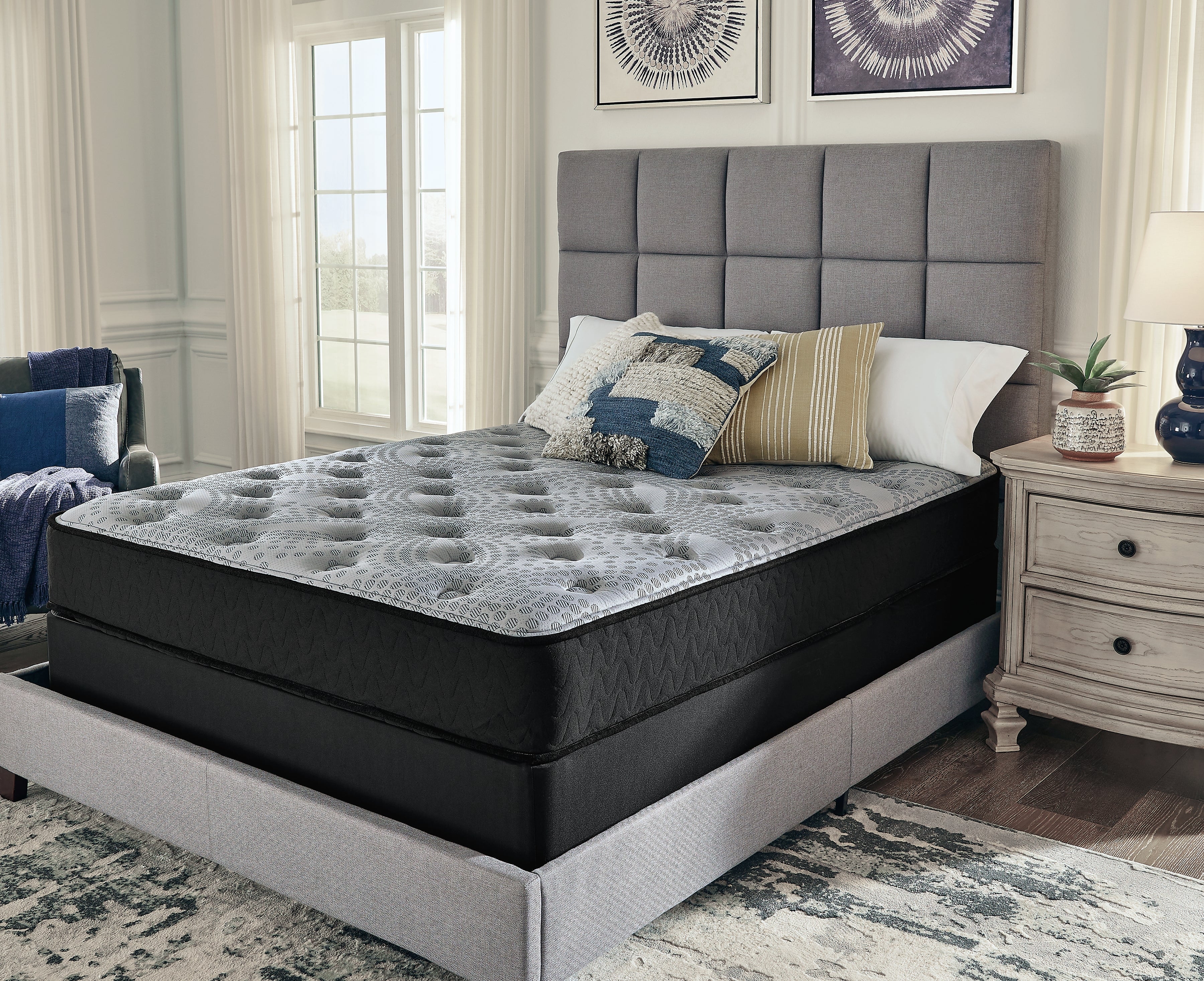 Orleans Furniture - Ashley Furniture - Comfort Plus Mattresses - Queen / Gray - M50931