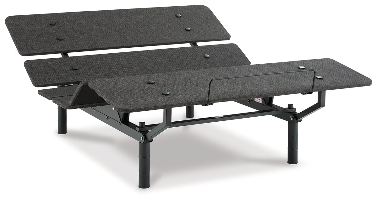 Orleans Furniture - Ashley Furniture - Cosmic Power Base Queen Adjustable Base - Queen Adjustable Base / Black - M8X232