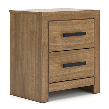 Orleans Furniture - Ashley Furniture - Broachmyn Bedroom - Two Drawer Night Stand / Auburn - PCB1116-92
