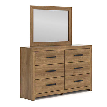 Orleans Furniture - Ashley Furniture - Broachmyn Bedroom - Six Drawer Dresser / Auburn - PCB1116-31