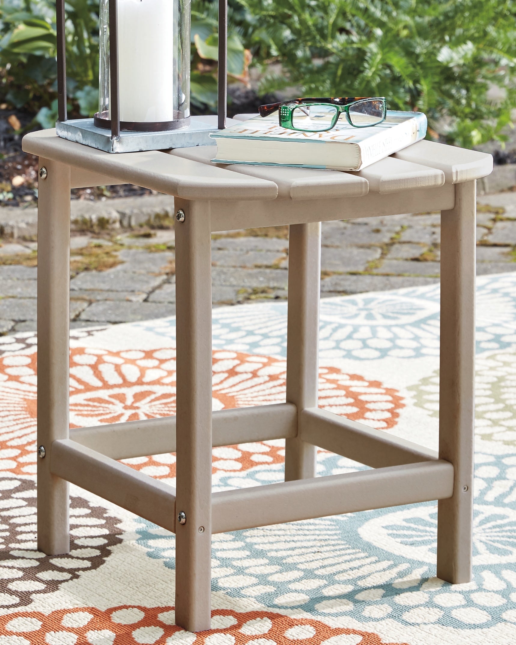 Orleans Furniture - Ashley Furniture - Sundown Treasure Outdoor - Rectangular End Table / Driftwood - P014-703