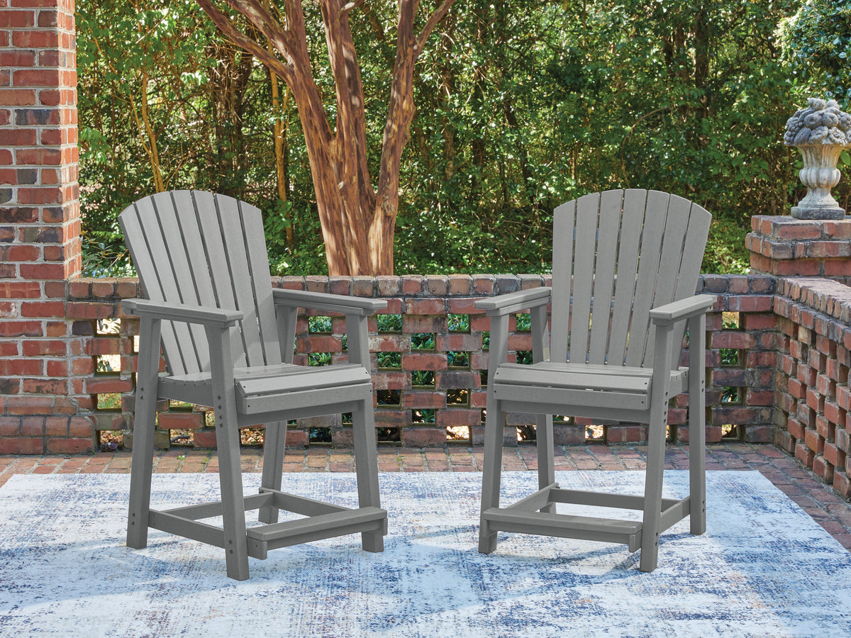 Orleans Furniture - Ashley Furniture - Sanctuary Beach Outdoor - Barstool (Set of 2) - PCP227-124