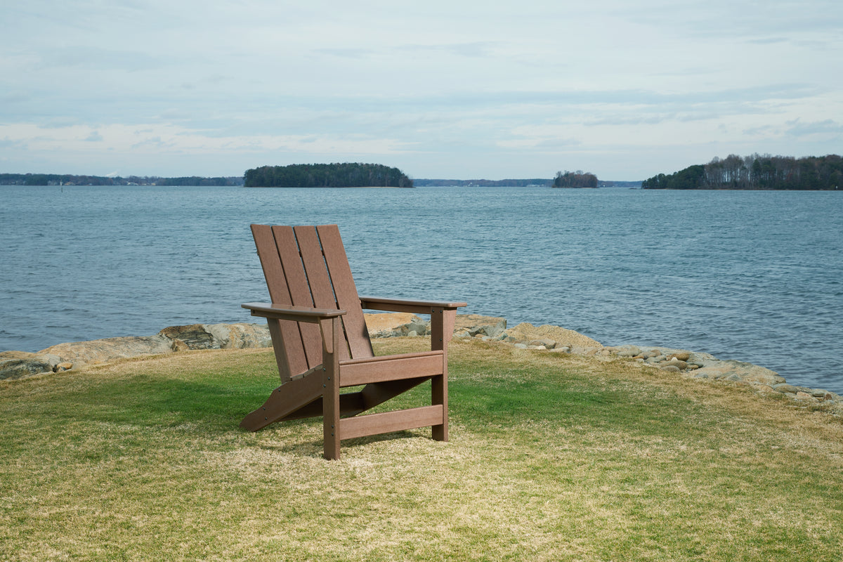 Orleans Furniture - Ashley Furniture - Emmeline Outdoor - Adirondack Chair / Brown - P420-898