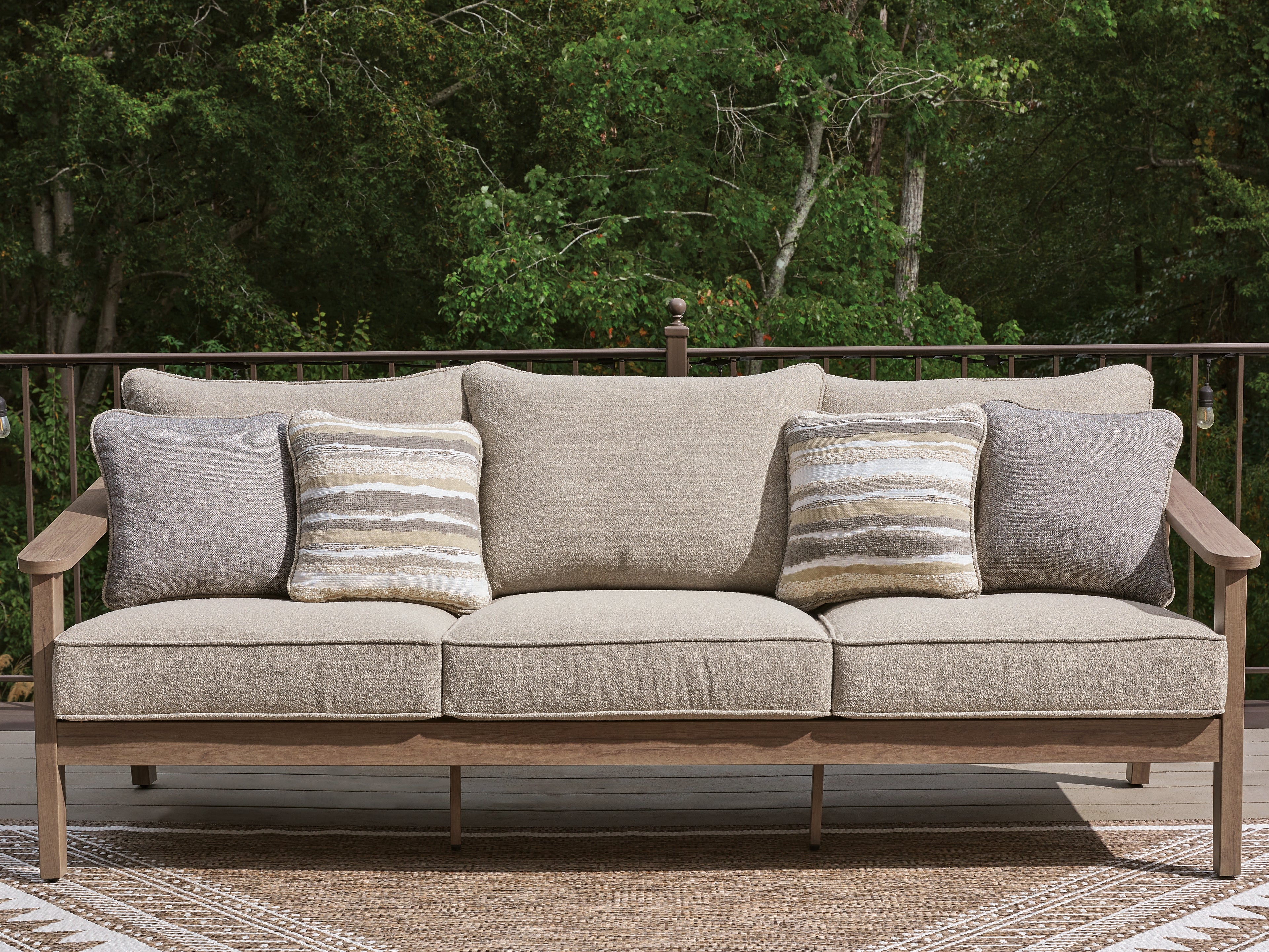 Orleans Furniture - Ashley Furniture - Harmony Headlands Outdoor - Sofa with Cushion - PCP428-838
