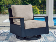Orleans Furniture - Ashley Furniture - East Beach Outdoor - Swivel Glider Chair w/Cushion - PCP587-821