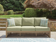 Orleans Furniture - Ashley Furniture - Serena Shores Outdoor - Lounge Chair w/Cushion (Set of 2) / Beige/Green - PCP604-820