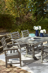 Orleans Furniture - Ashley Furniture - Visola Outdoor - Chaise Lounge with Cushion / Gray - P802-815