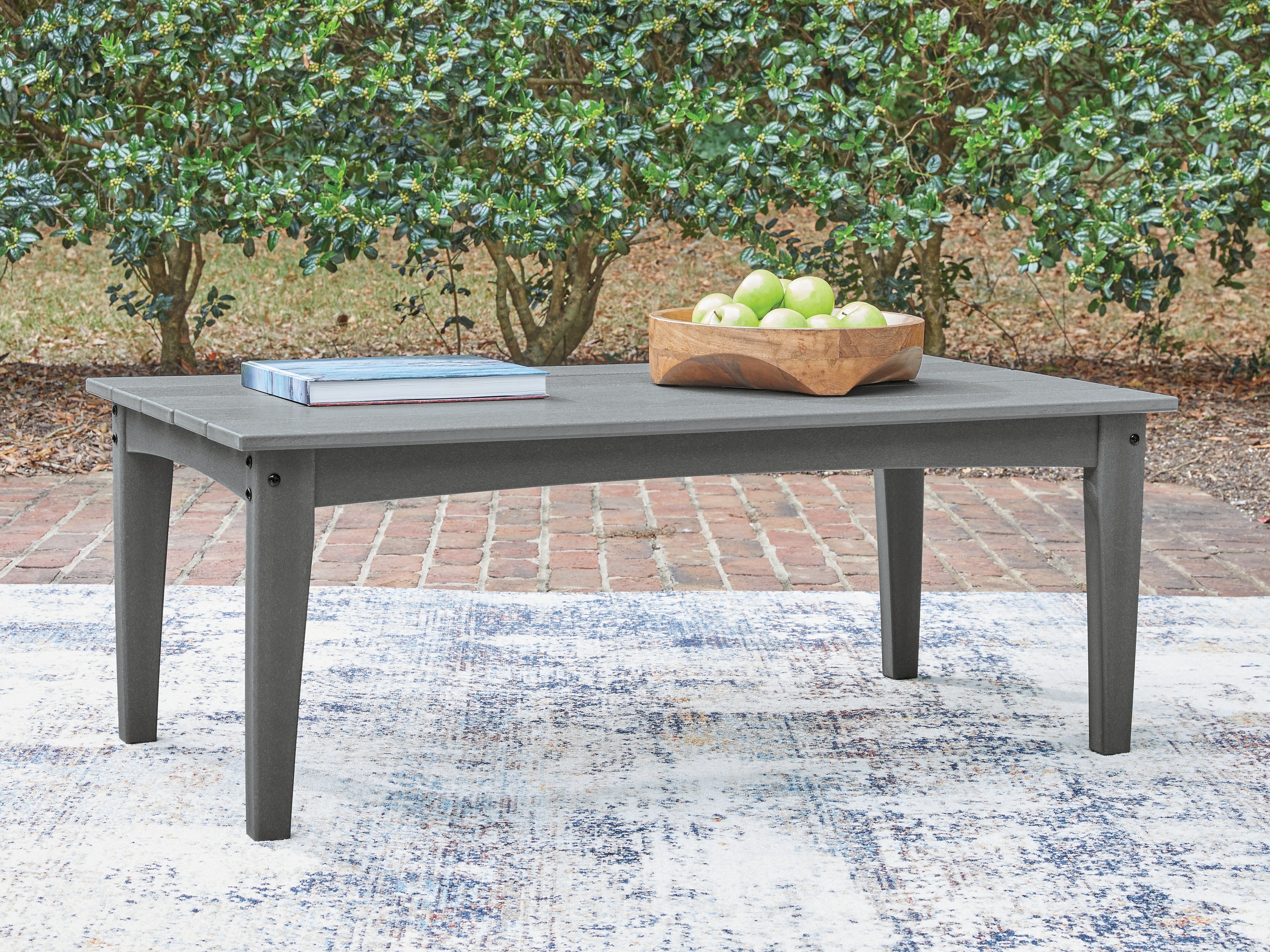Orleans Furniture - Ashley Furniture - Cove Beach Outdoor - Rectangular Cocktail Table / Gray - PCP803-701