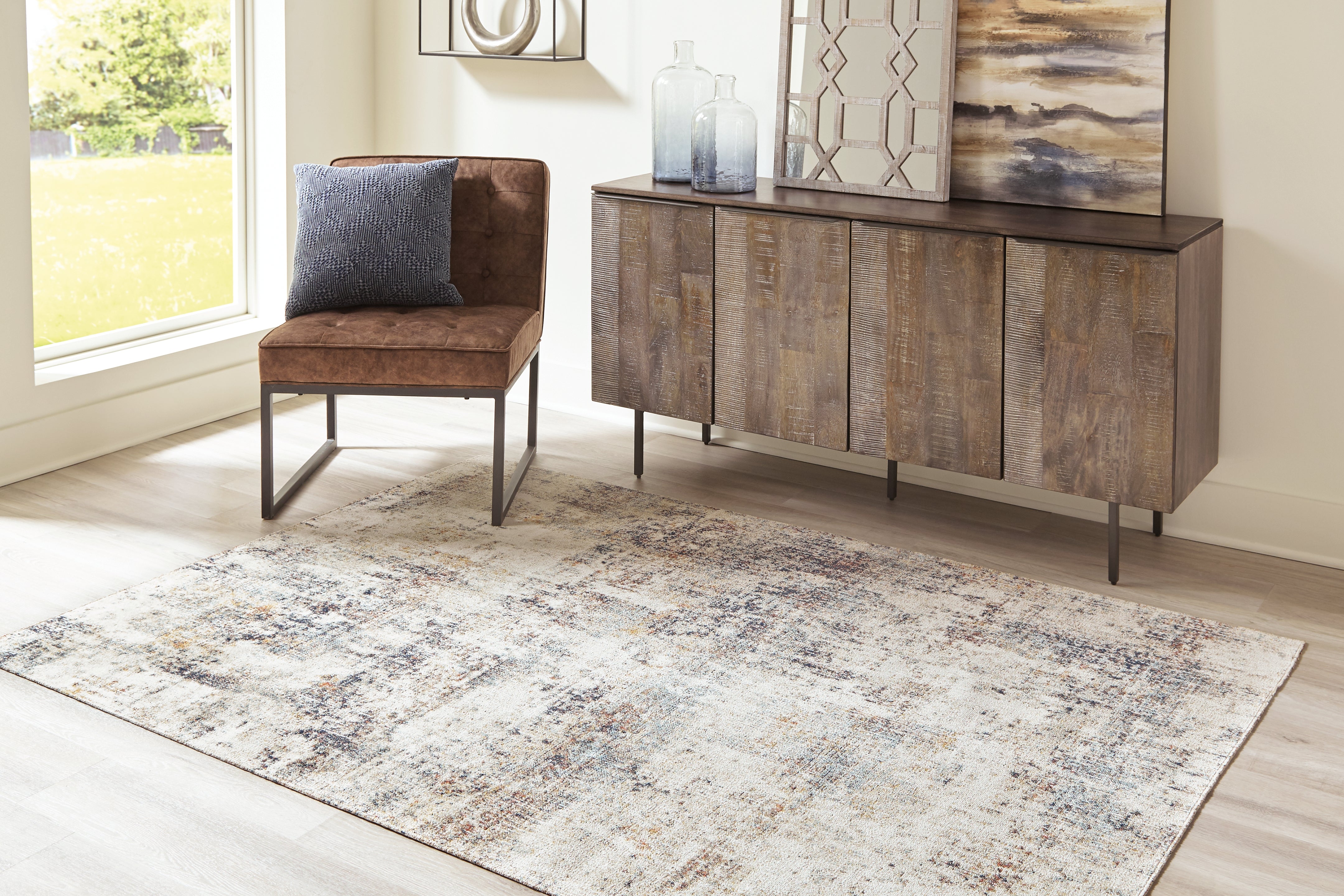 Orleans Furniture - Ashley Furniture - Jerelyn Rug - 5'3" x 7' Rug / Multi - R405042