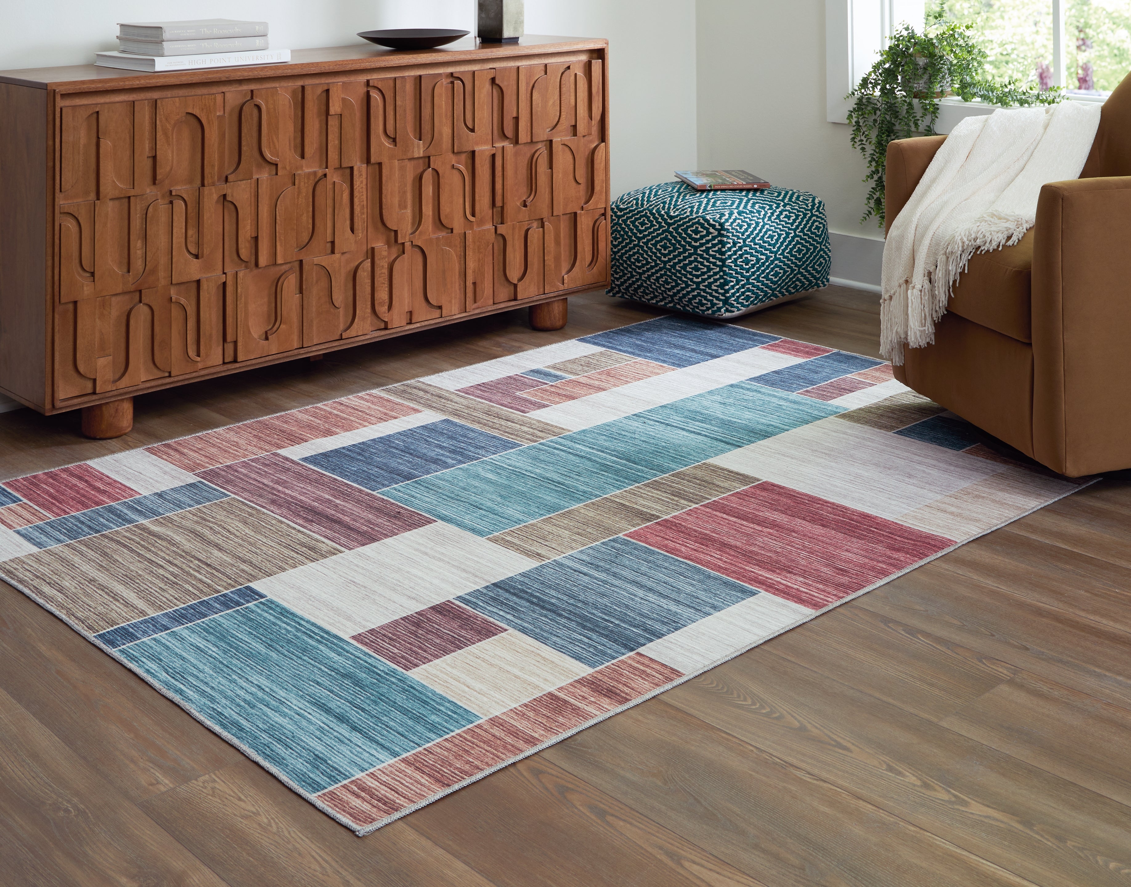 Orleans Furniture - Ashley Furniture - Numore Rug - 8' x 9'11" Washable Rug / Multi - R406661
