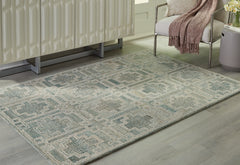 Orleans Furniture - Ashley Furniture - Jossland Rug - 8' x 10' Rug / Green/Ivory - R406911