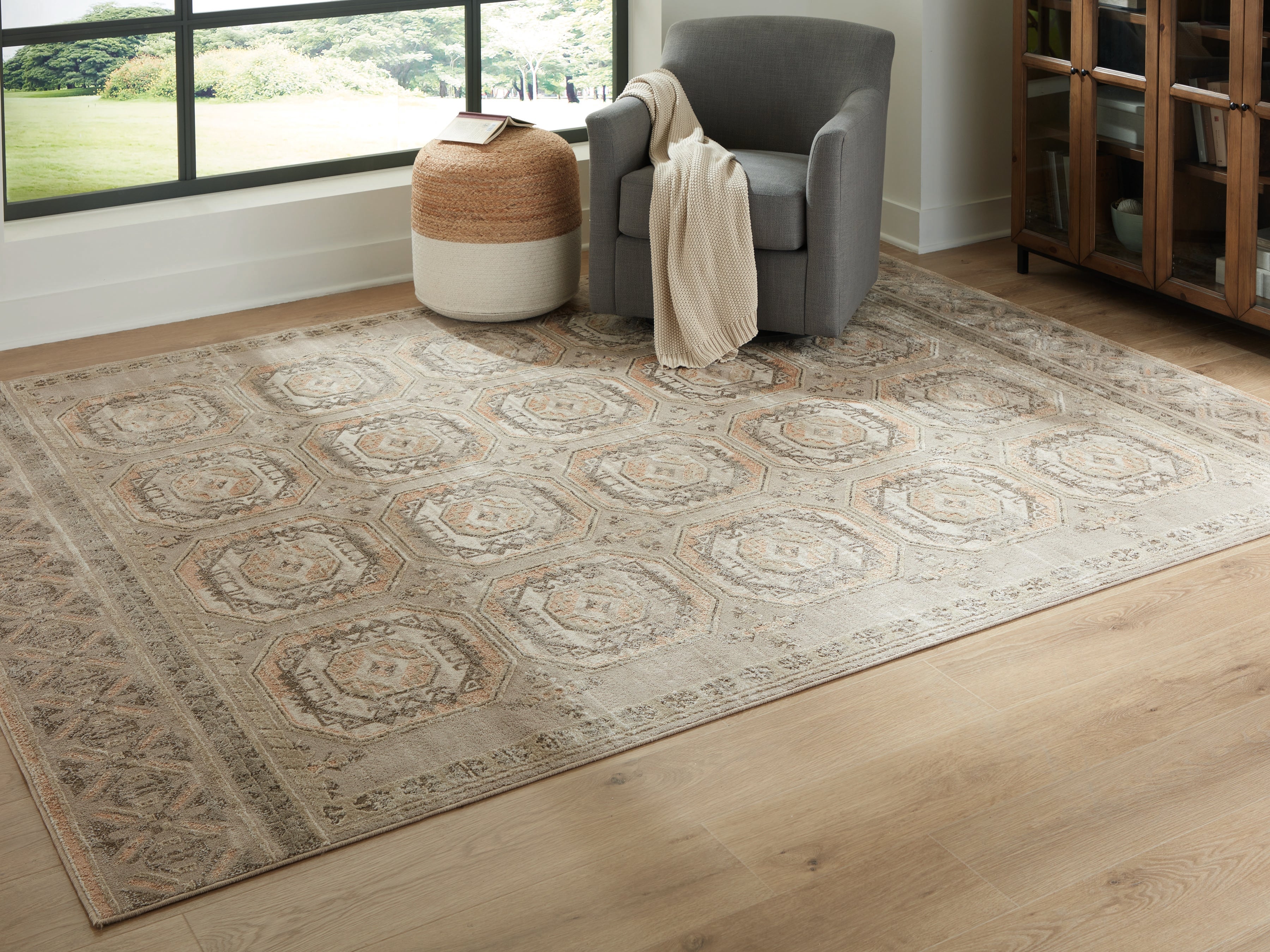 Orleans Furniture - Ashley Furniture - Bachby Rug - 7'10" x 10' Area Rug / Multi - R407681