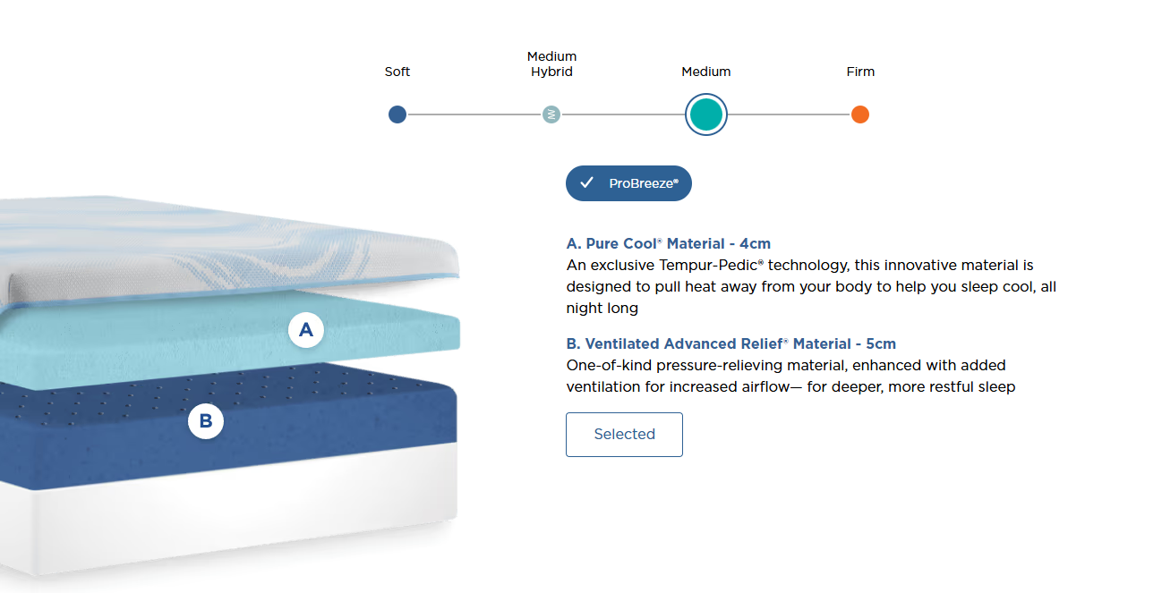 Tempur-Pedic Adapt Queen