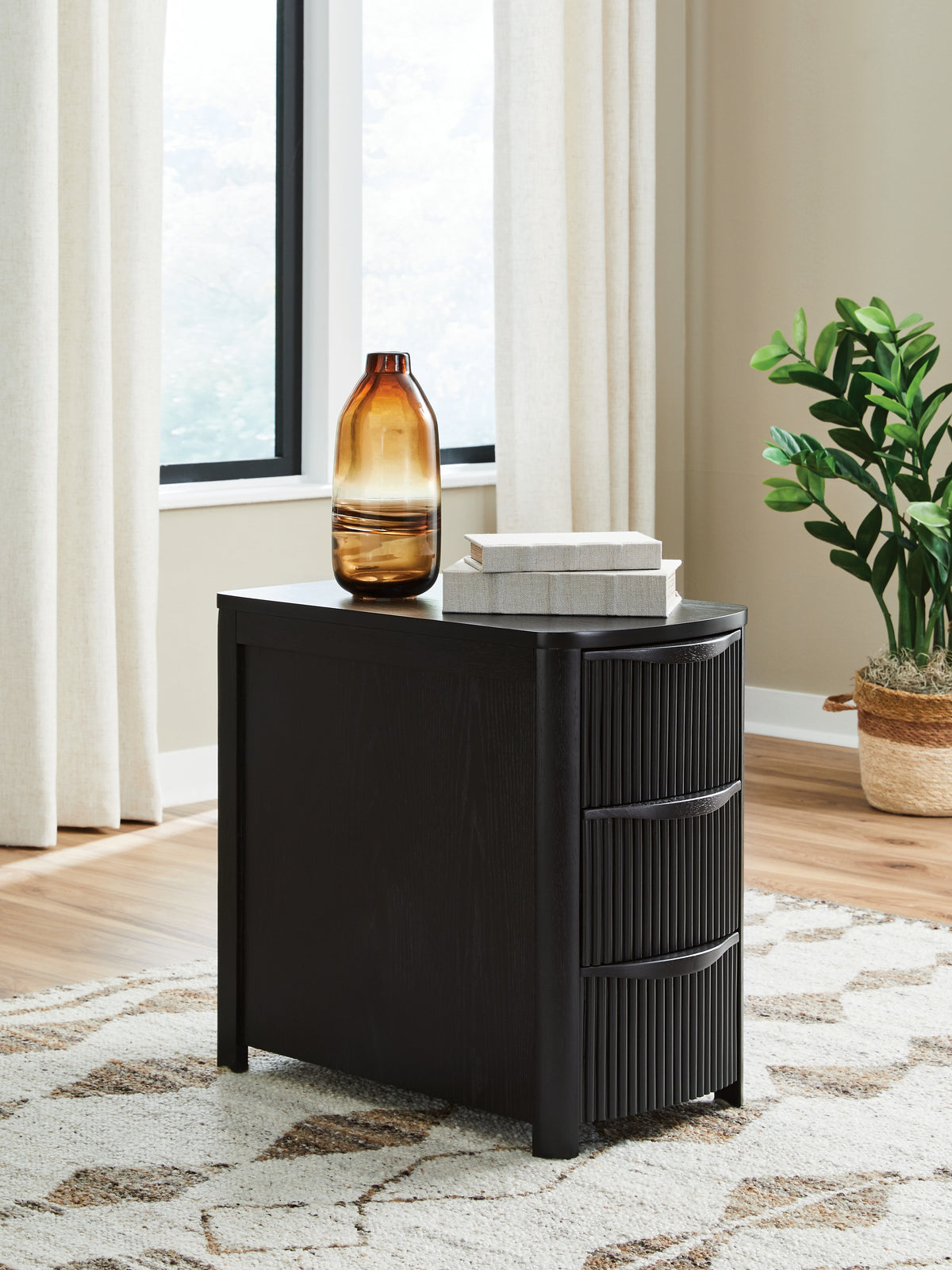 Orleans Furniture - Ashley Furniture - Camdill Chairside End Table - Chair Side End Table / Black - T208-117