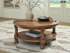 Orleans Furniture - Ashley Furniture - Chadworth Coffee Table - Round Cocktail Table - T614-8