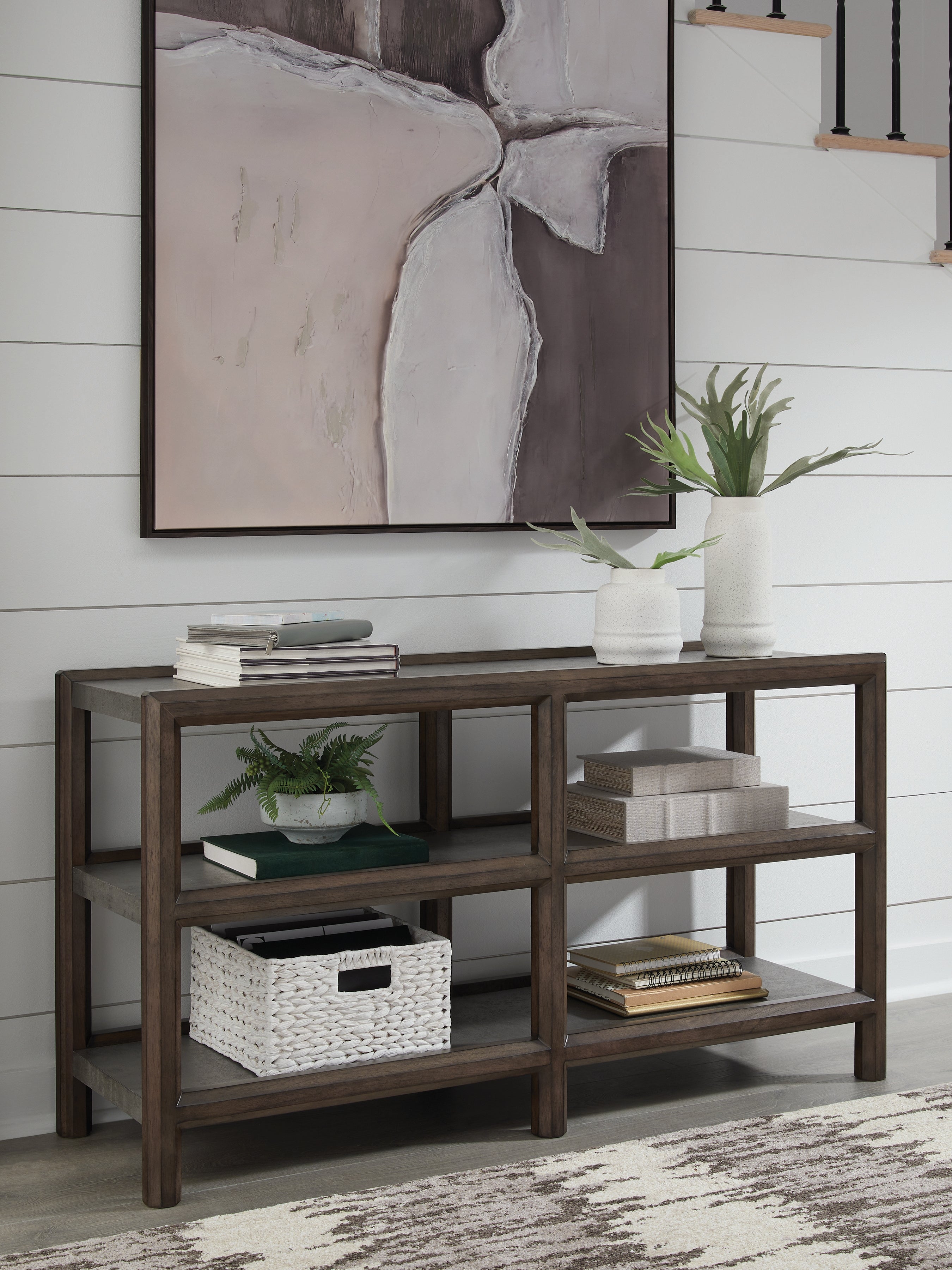 Orleans Furniture - Ashley Furniture - Kallenny Sofa Table - Sofa Table / Brown/Gray - T669-4
