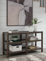 Orleans Furniture - Ashley Furniture - Kallenny Sofa Table - Sofa Table / Brown/Gray - T669-4