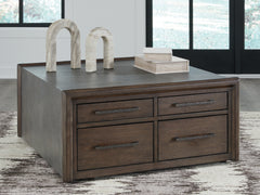 Orleans Furniture - Ashley Furniture - Kallenny Coffee Table - Square Cocktail Table / Brown/Gray - T669-8