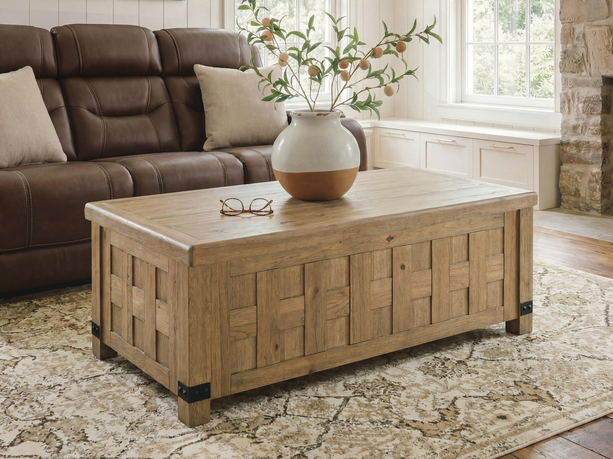 Orleans Furniture - Ashley Furniture - Ridgester Lift-Top Coffee Table - Lift Top Cocktail Table - T858-9