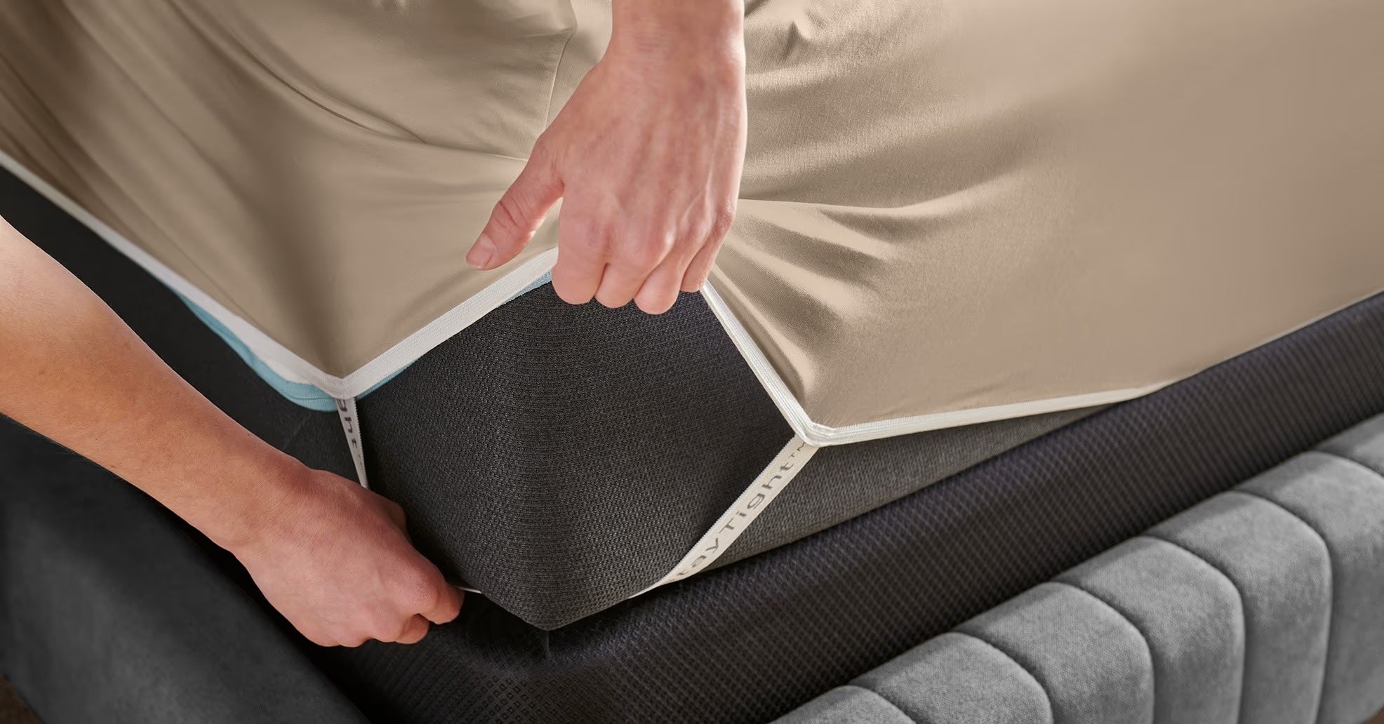 2022 TEMPUR-Breeze® Cooling Sheet Set - Sandstone