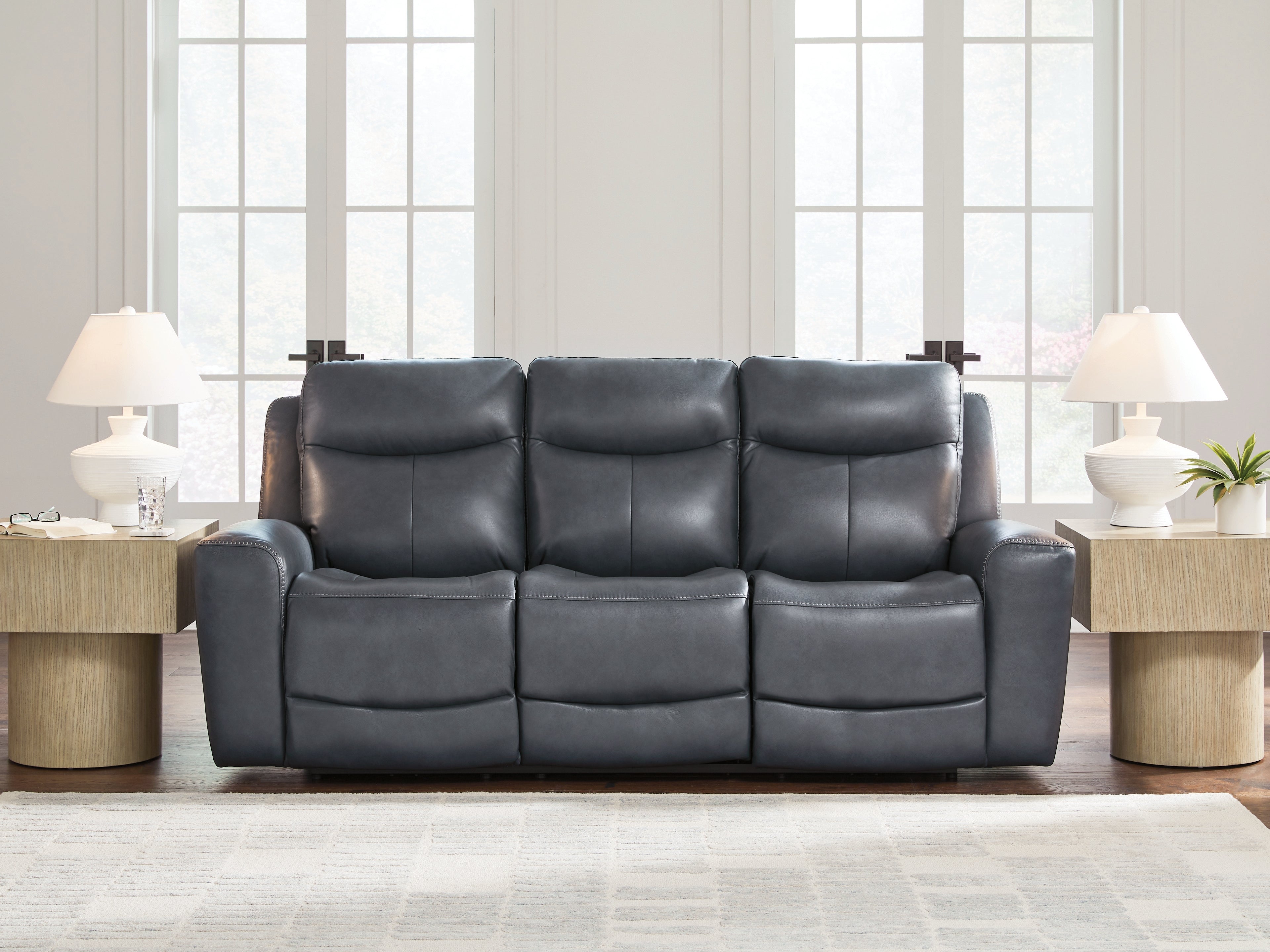 Orleans Furniture - Ashley Furniture - Next Move Living Room - PWR REC Sofa with ADJ Headrest / Admiral - PCU1210015