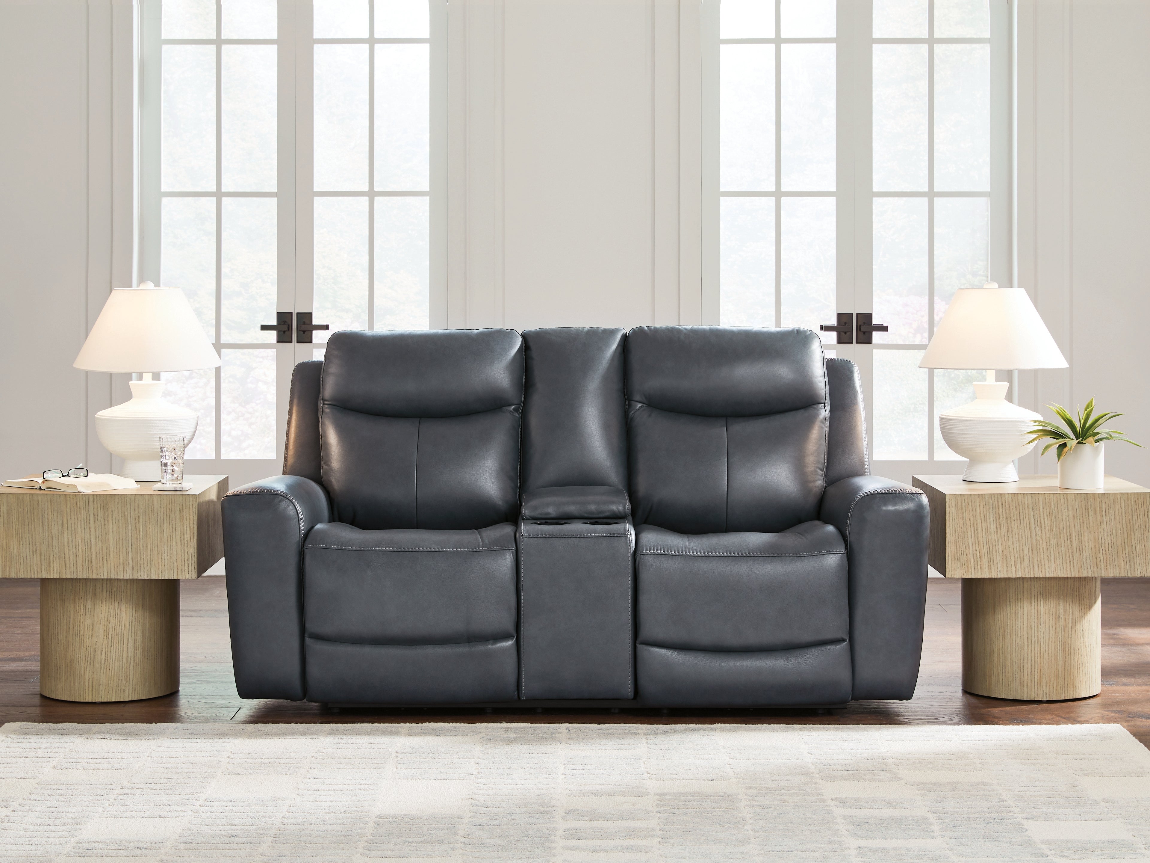 Orleans Furniture - Ashley Furniture - Next Move Living Room - PWR REC Loveseat/CON/ADJ HDRST / Admiral - PCU1210018
