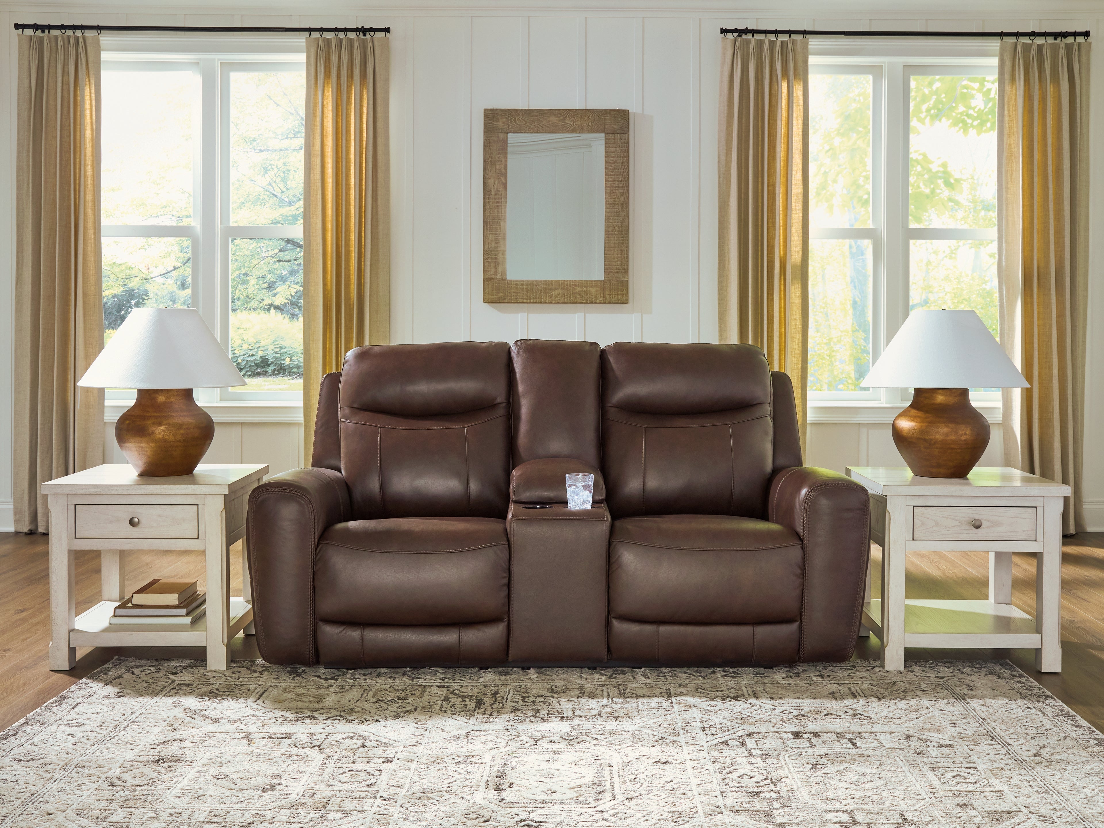 Orleans Furniture - Ashley Furniture - Gravier Living Room - PWR REC Loveseat/CON/ADJ HDRST / Cordova - U1330118