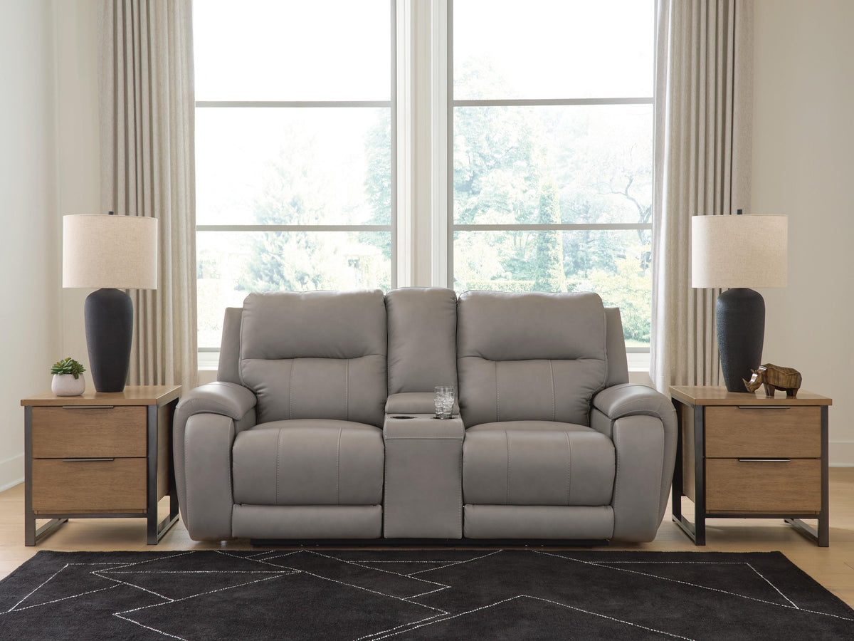 Orleans Furniture - Ashley Furniture - Real Moments Living Room - PWR REC Love w/Audio Seating - PCU1370018A