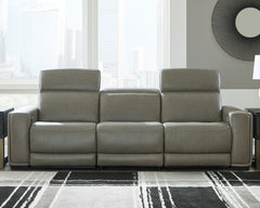 Orleans Furniture - Ashley Furniture - Correze Sectional - 2-Piece Power Reclining Sectional / Gray - U94202S10