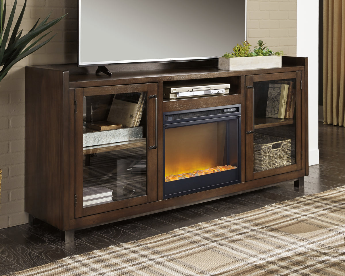 Orleans Furniture - Ashley Furniture - Starmore 70" TV Stand with Electric Fireplace - 70" TV Stand with Electric Fireplace / Brown - W633W4