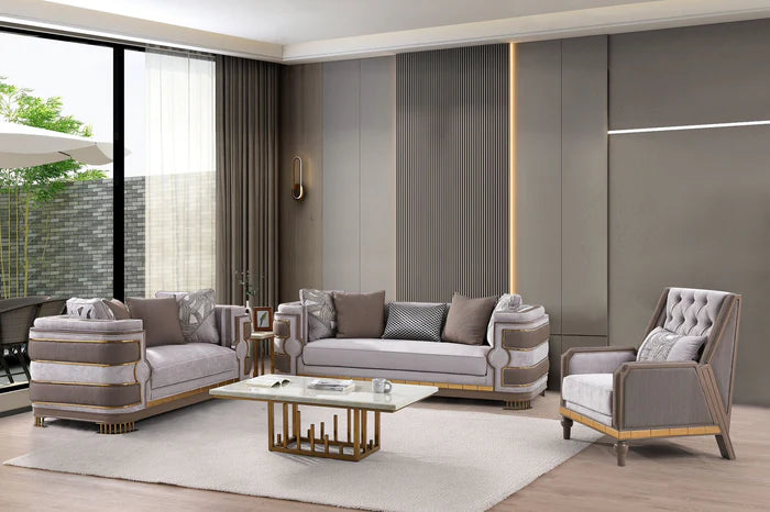 9020 Sofa Loveseat and Chair Set