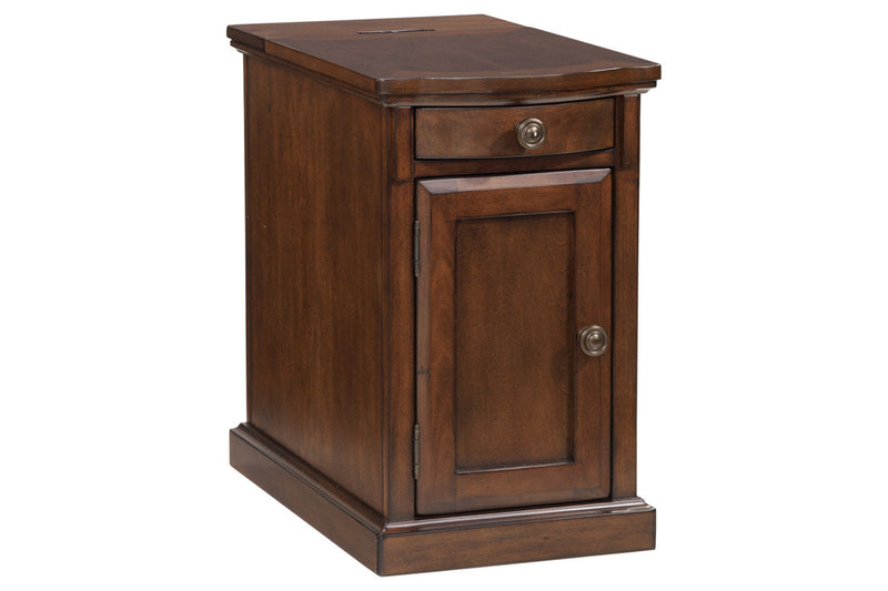 Load image into Gallery viewer, Laflorn Chairside End Table with USB Ports &amp; Outlets

