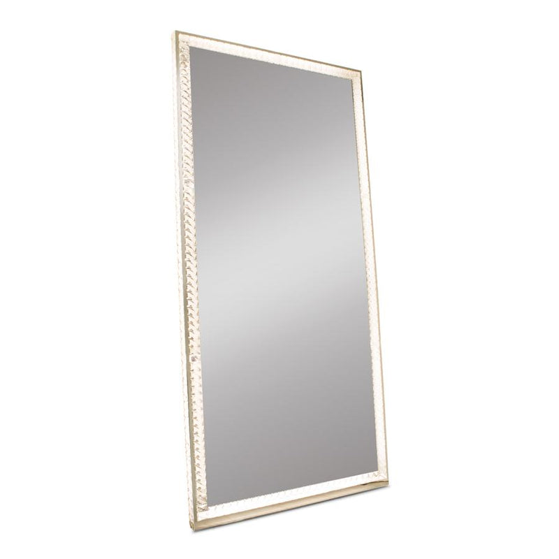 Load image into Gallery viewer, Diamond Collection Radiant Premium Illuminated Crystal Floor Mirror - Orleans Furniture
